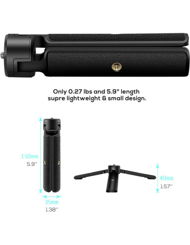 Empuñadura y Trípode 2 en 1 EaxanPic para Gimbals y DSLR