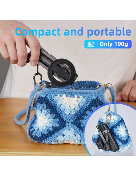 Soporte Trípode Selfie Stick MQOUNY para iPhone Magsafe Soporte Trípode Selfie Stick MQOUNY para iPhone Magsafe