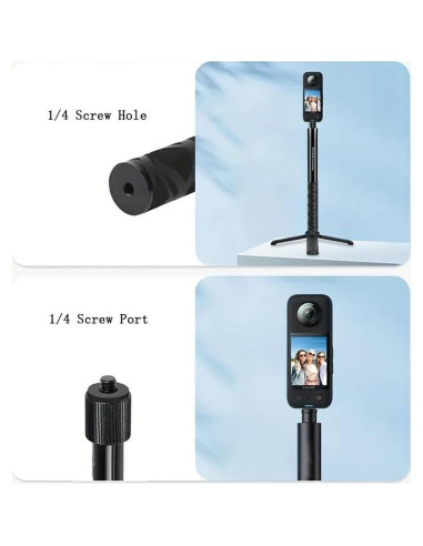 Palo de Selfie Invisible Insta360 Universal 120 cm Aluminio