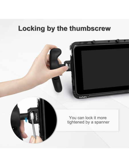 Empuñaduras Laterales StarGrip CaTeFo para Cámara DSLR y Smartphone Empuñaduras Laterales StarGrip CaTeFo para Cámara DSLR y Smartphone