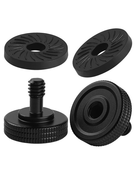 Juego de Tornillos de Pulgar Frgyee 1/4" Rápida Liberación con Goma Juego de Tornillos de Pulgar Frgyee 1/4" Rápida Liberación con Goma