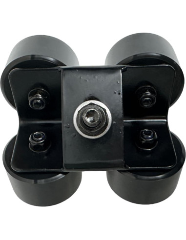 Dolly de Video Glide Gear GW100 con Ruedas Giratorias 360