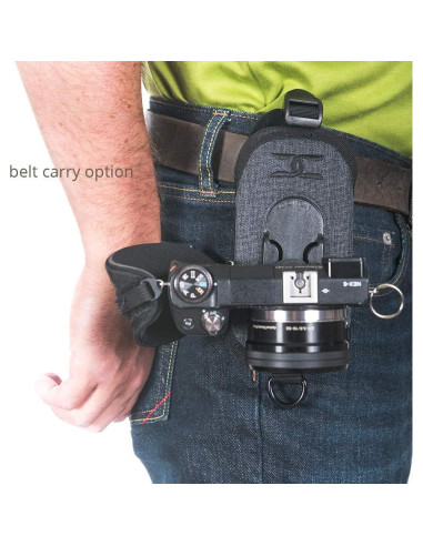 Sistema de Arnés de Cámara Cotton Carrier G3 Strapshot Gris