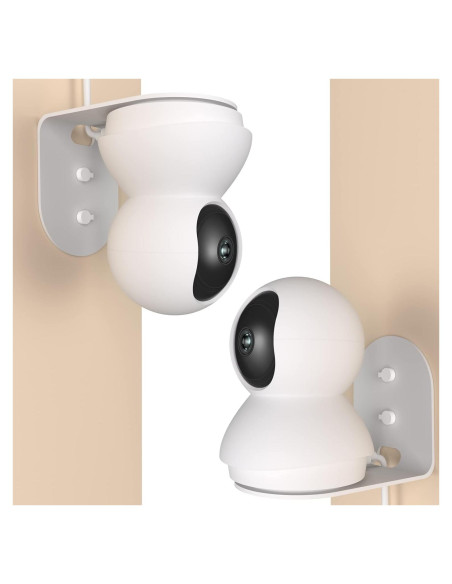 Soporte de Pared de Aluminio Zwolf para Cámara TP-Link Tapo C210 C200 - Paquete de 2 Soporte de Pared de Aluminio Zwolf para Cámara TP-Link Tapo C210 C200 - Paquete de 2