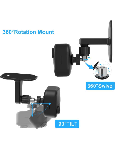 Soporte de Pared Ajustable para Cámaras Blink - 2 Paquetes Soporte de Pared Ajustable para Cámaras Blink - 2 Paquetes