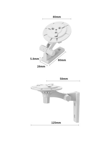 Soporte para cámara Wyze Cam Pan V3 - Montaje ajustable 180