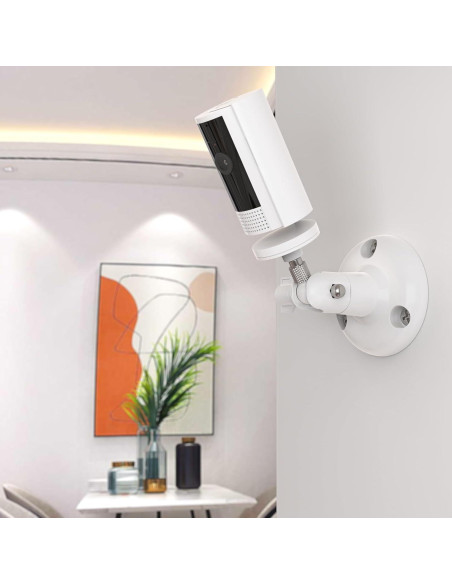 Soporte de Pared Ajustable para Cámara Interior R-ing Blanco Soporte de Pared Ajustable para Cámara Interior R-ing Blanco