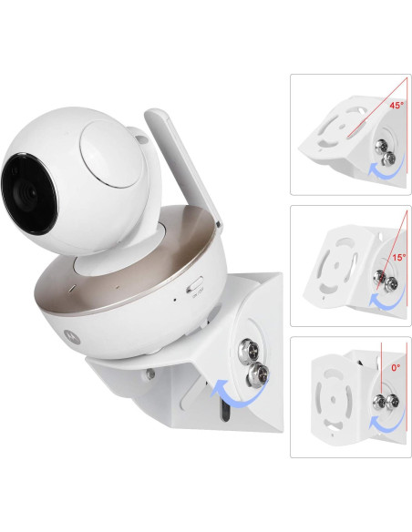 Soporte de Pared Ajustable para Monitor de Bebé Arlo y Motorola Soporte de Pared Ajustable para Monitor de Bebé Arlo y Motorola