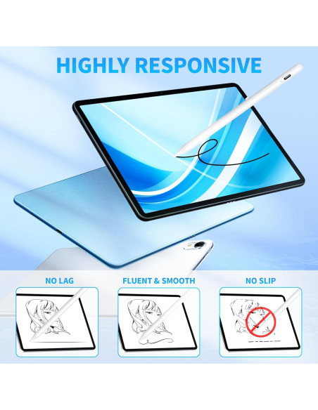 Bolígrafo Stylus DRYMOKINI Recargable 20 cm Blanco Bolígrafo Stylus DRYMOKINI Recargable 20 cm Blanco