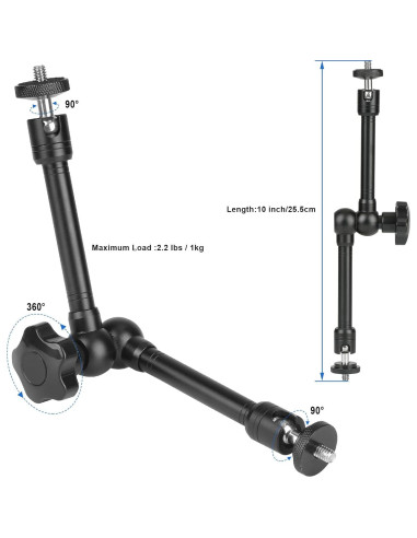 Soporte Magnético para Cámara Mippko con 2 Brazos Articulados