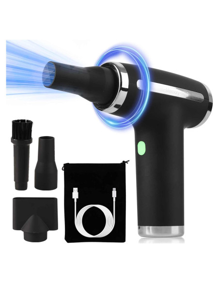 Soplador de Aire Comprimido EK-Memory-Fish 3300mAh 110000 RPM Soplador de Aire Comprimido EK-Memory-Fish 3300mAh 110000 RPM