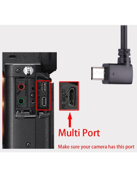 Cable de Control y Carga Multiport CexoTech para Cámaras Sony Cable de Control y Carga Multiport CexoTech para Cámaras Sony