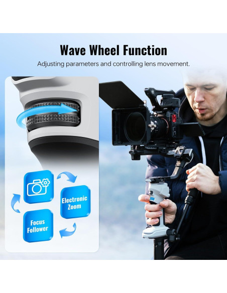 Estabilizador de Cámara Gimbal ZHIYUN CINEPEER Crane 4E 2.44kg Estabilizador de Cámara Gimbal ZHIYUN CINEPEER Crane 4E 2.44kg