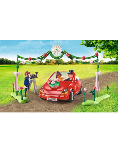 Paquete de Boda PLAYMOBIL 71077 con Figuras y Coche