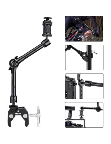 Brazo Mágico Articulado FOMITO 28cm con Super Clamp 2kg