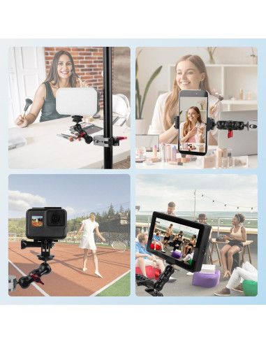 Kit de Brazo Mágico Mechrig - 2 Piezas, Ajustable 360