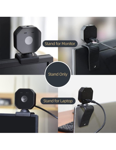 Soporte para Webcam MOKOSE MOST01 360 para Monitor y Laptop