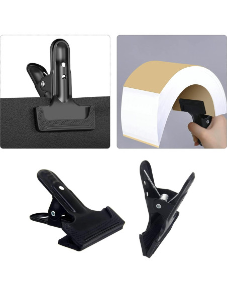Paquete de 2 abrazaderas de resorte YRMJ 5.51 cm antideslizantes Paquete de 2 abrazaderas de resorte YRMJ 5.51 cm antideslizantes