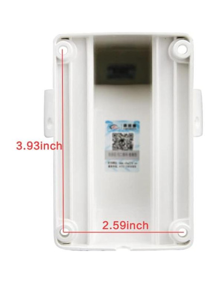 Soporte de Cámara Domo ABS CompCCTV Montaje en Pared L40 Soporte de Cámara Domo ABS CompCCTV Montaje en Pared L40