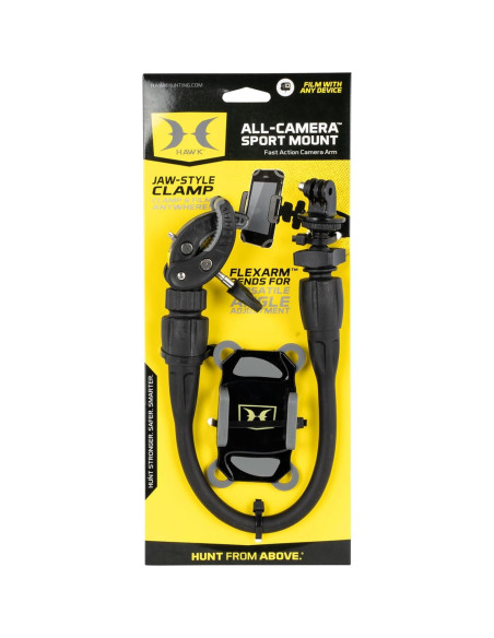 Soporte Deportivo Hawk para Cámaras y Teléfonos 360 Soporte Deportivo Hawk para Cámaras y Teléfonos 360