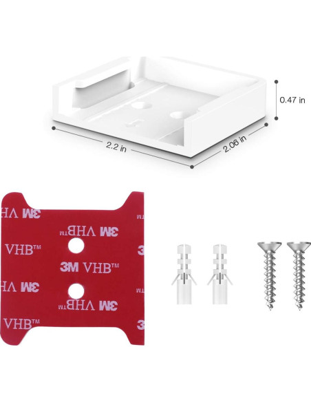 Kit de Montaje en Pared 2 Pack VOMENC para Wyze Cam V2/V1 - Adhesivo VHB Kit de Montaje en Pared 2 Pack VOMENC para Wyze Cam V2/V1 - Adhesivo VHB