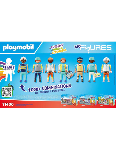 Playmobil Mis Figuras Rescate 7 Figuras y Accesorios