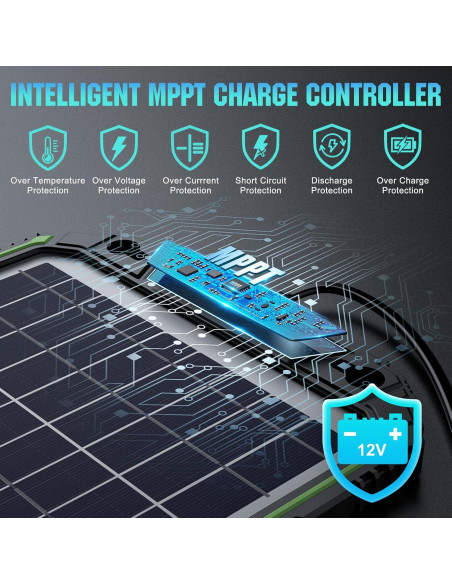 Cargador Solar 10W 12V Sun Energise MPPT para Baterías Cargador Solar 10W 12V Sun Energise MPPT para Baterías