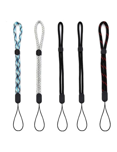 Correas de Muñeca Lanyard CHMETE 5 Piezas 18.3 cm