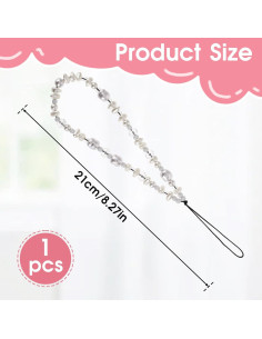 Pulsera de Muñeca para Teléfono de Perlas - Accesorio Anti-Pérdida 2