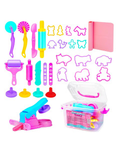 Conjunto de Herramientas de Masa para Niños 30 Piezas