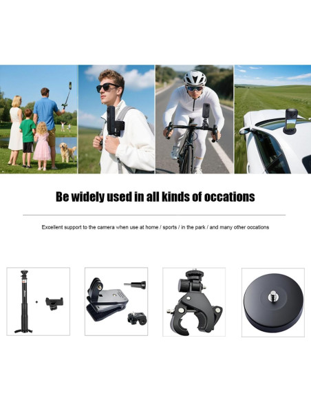 Kit de Accesorios para Cámara Insta360 X5/X4 con Estuche Kit de Accesorios para Cámara Insta360 X5/X4 con Estuche