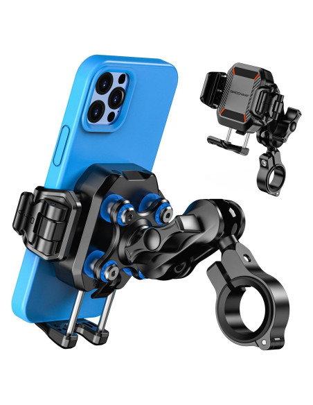 Soporte para Teléfono de Motocicleta BRCOVAN con Amortiguador Soporte para Teléfono de Motocicleta BRCOVAN con Amortiguador
