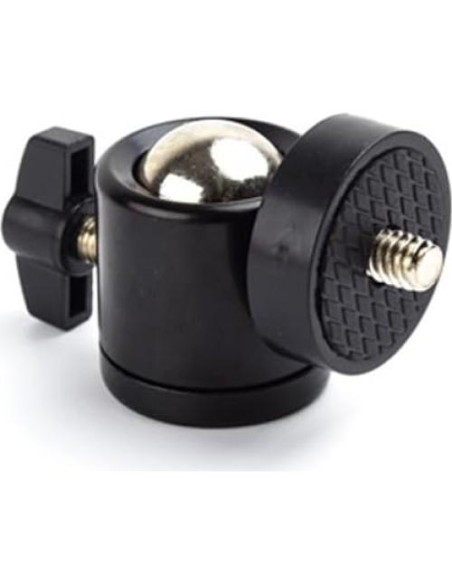 Paquete de 3 Cabezas de Bola Giratorias 1/4" ThtRht Paquete de 3 Cabezas de Bola Giratorias 1/4" ThtRht