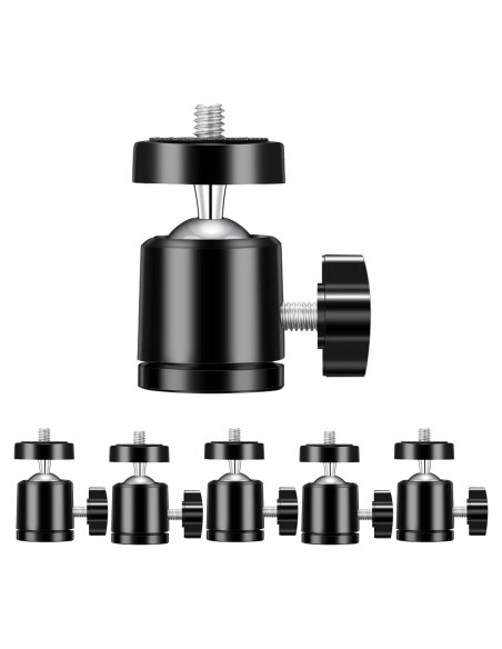 6 Cabezas Esféricas Universales Folgtek para Trípode 360 6 Cabezas Esféricas Universales Folgtek para Trípode 360