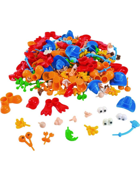 Kit de Masa Coloraciones BUILDME 260 Piezas Creativas Kit de Masa Coloraciones BUILDME 260 Piezas Creativas