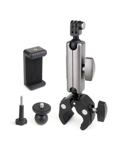 Soporte de Abrazadera GEPULY para GoPro e Insta360 360