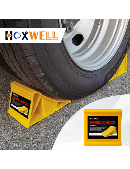 Calzos para Ruedas HOXWELL NBTS201-4 Antideslizantes Calzos para Ruedas HOXWELL NBTS201-4 Antideslizantes