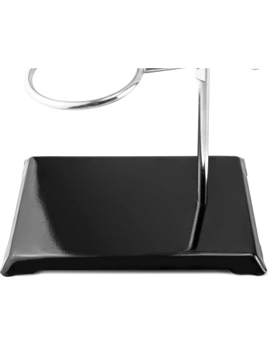 QWORK Soporte de Laboratorio 2 Piezas Acero 40,64 cm