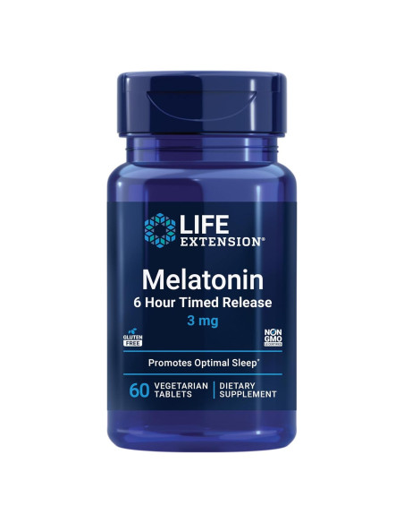 Melatonina 3 mg Life Extension 60 Tabletas Vegetarianas Melatonina 3 mg Life Extension 60 Tabletas Vegetarianas