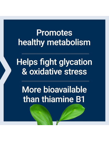 Life Extension Mega Benfotiamina 250 mg - 120 Cápsulas Life Extension Mega Benfotiamina 250 mg - 120 Cápsulas
