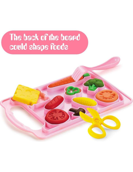 Set de Juguetes de Masa de Color para Cocina Infantil Set de Juguetes de Masa de Color para Cocina Infantil