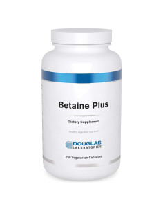 Betaine Plus Douglas Laboratories - 250 Cápsulas Vegetarianas