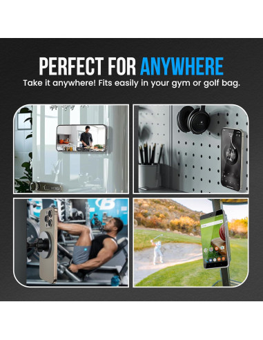 Soporte Magnético para Teléfono BARENDA - Gimnasio, 360
