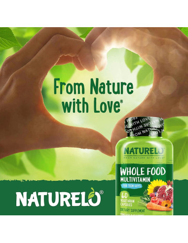Multivitamina para Adolescentes NATURELO - 60 Cápsulas Veganas