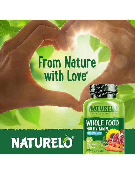 Multivitamina para Adolescentes NATURELO - 60 Cápsulas Veganas Multivitamina para Adolescentes NATURELO - 60 Cápsulas Veganas