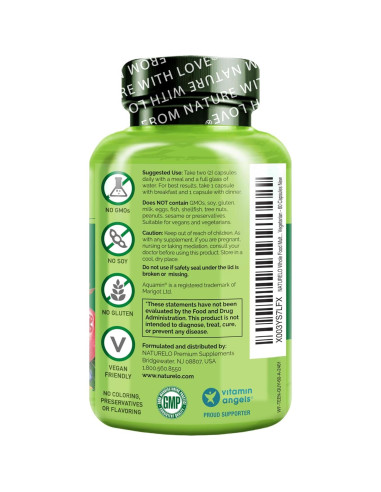 Multivitamina para Adolescentes NATURELO - 60 Cápsulas Veganas