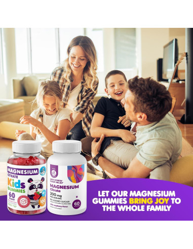 Gomas de Magnesio Calm Dr. Moritz para Niños y Adultos 60 Unidades