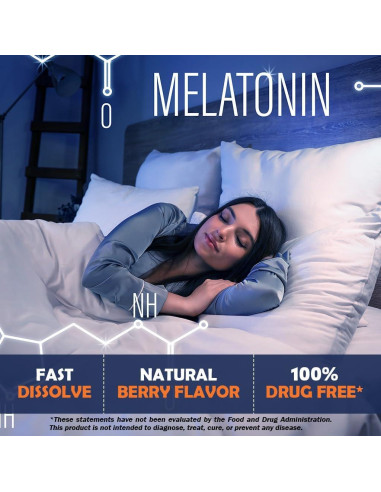 Melatonina Vitamatic 30 mg con B6 y L-Teanina 120 Tabletas
