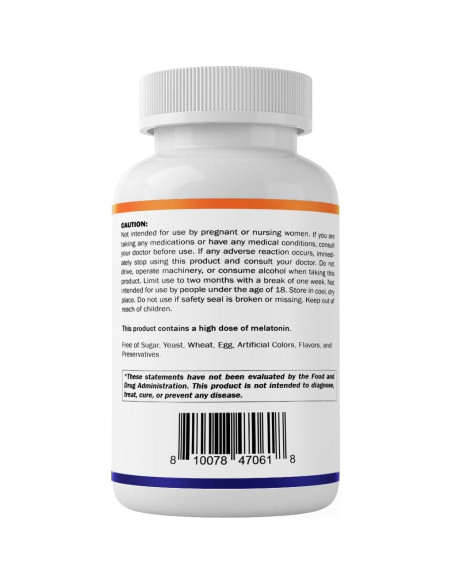 Melatonina Vitamatic 30 mg con B6 y L-Teanina 120 Tabletas Melatonina Vitamatic 30 mg con B6 y L-Teanina 120 Tabletas