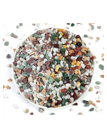Grava Decorativa YISZM 2kg para Suculentas y Cactus Grava Decorativa YISZM 2kg para Suculentas y Cactus